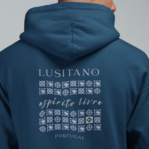 Espirito Livre | Hoodie | Navy | M | Back design