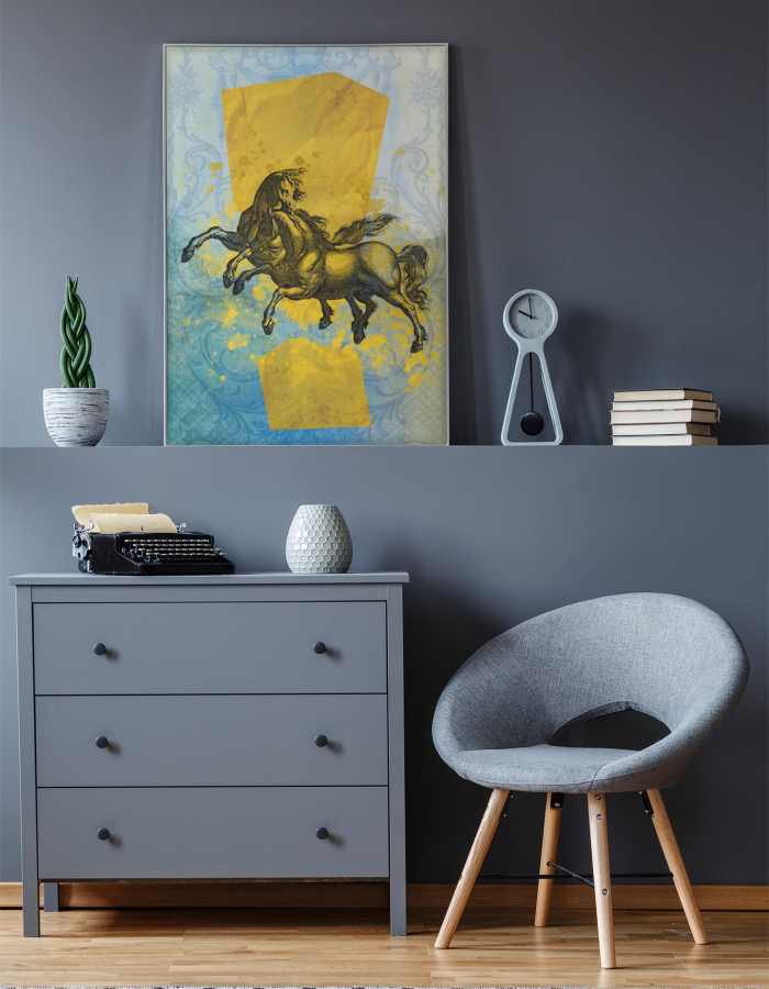 Overcoming - Lusitano Artwork - Poster