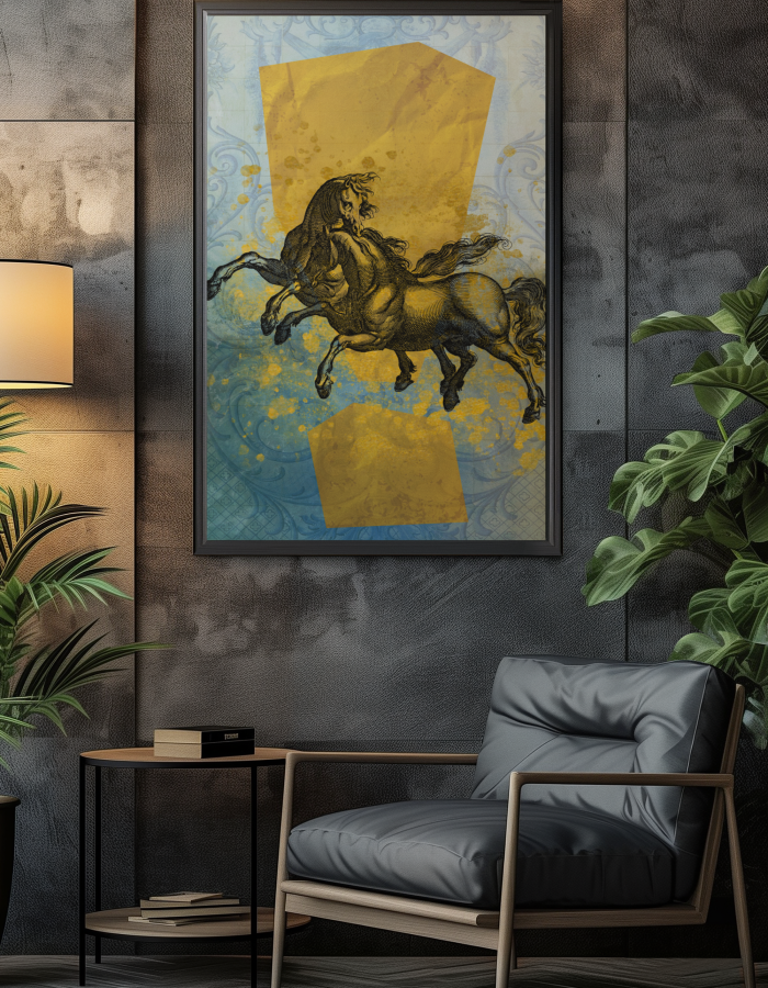 Overcoming - Lusitano Artwork - Poster