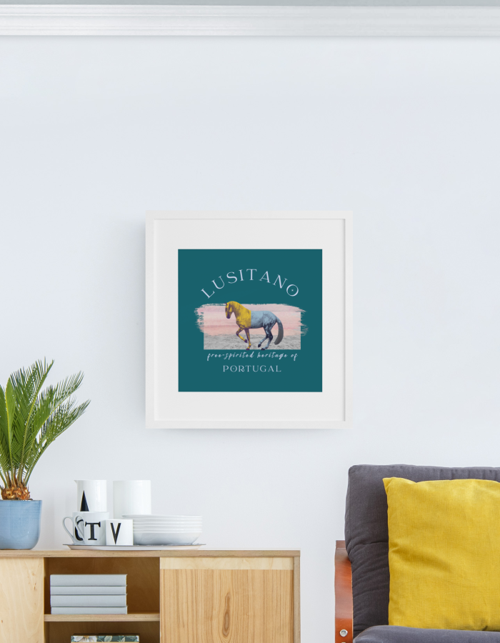 Free Spirited - Lusitano Art Poster