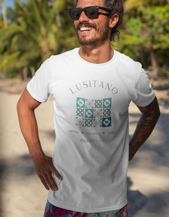 Lusitano Vibes | T-shirt | L | White