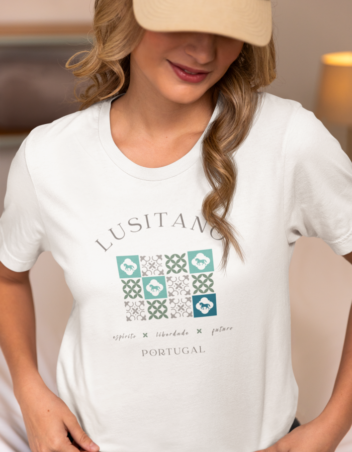 Lusitano Vibes | T-shirt | L | White