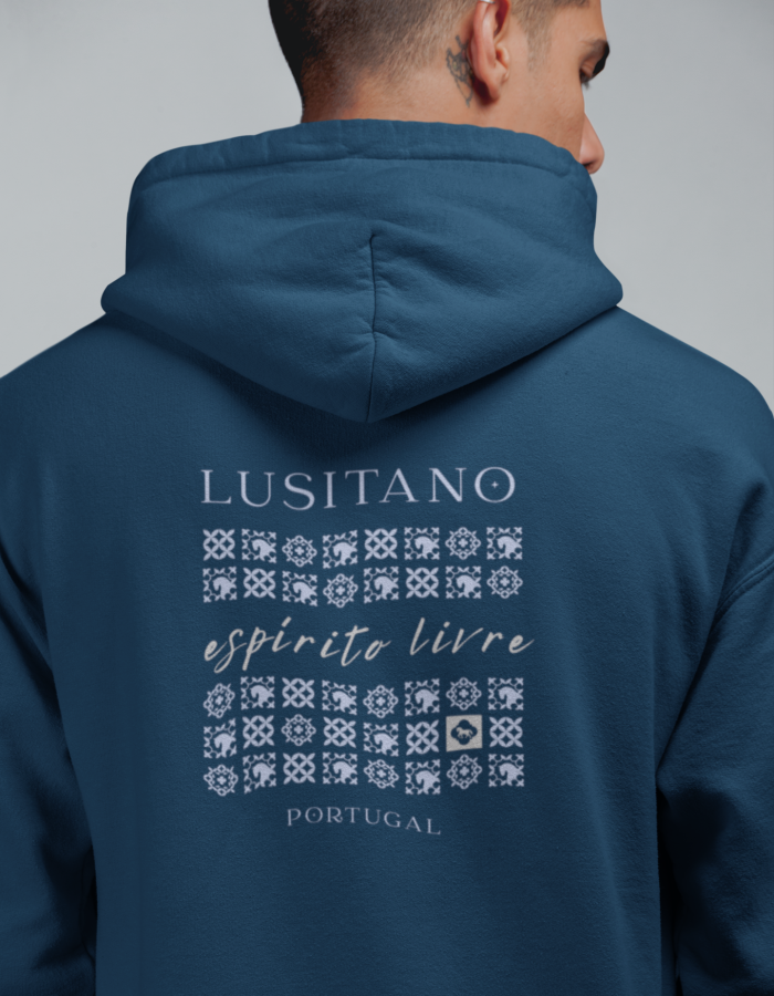 Espirito Livre | Hoodie | Navy | M | Back design