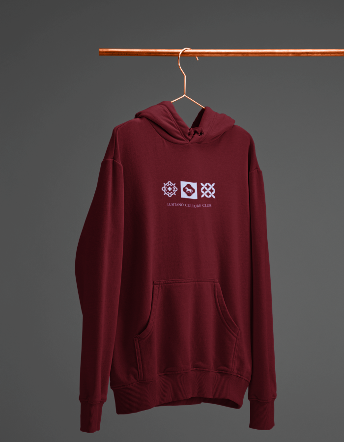 Connection | Hoodie | M | Dark red