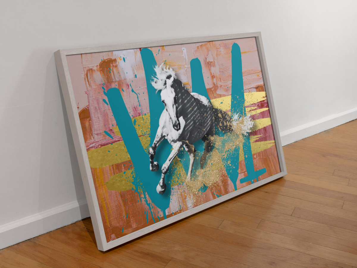 Crossing generations - Lusitano Artwork