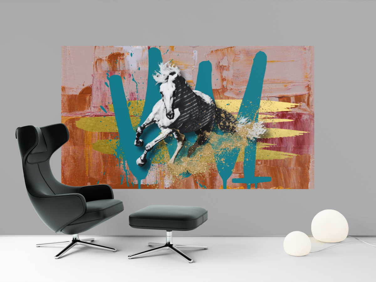 Crossing generations - Lusitano Artwork