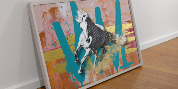 Crossing generations - Lusitano Artwork