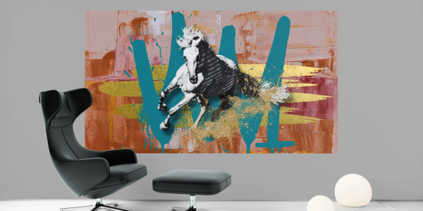 Crossing generations - Lusitano Artwork